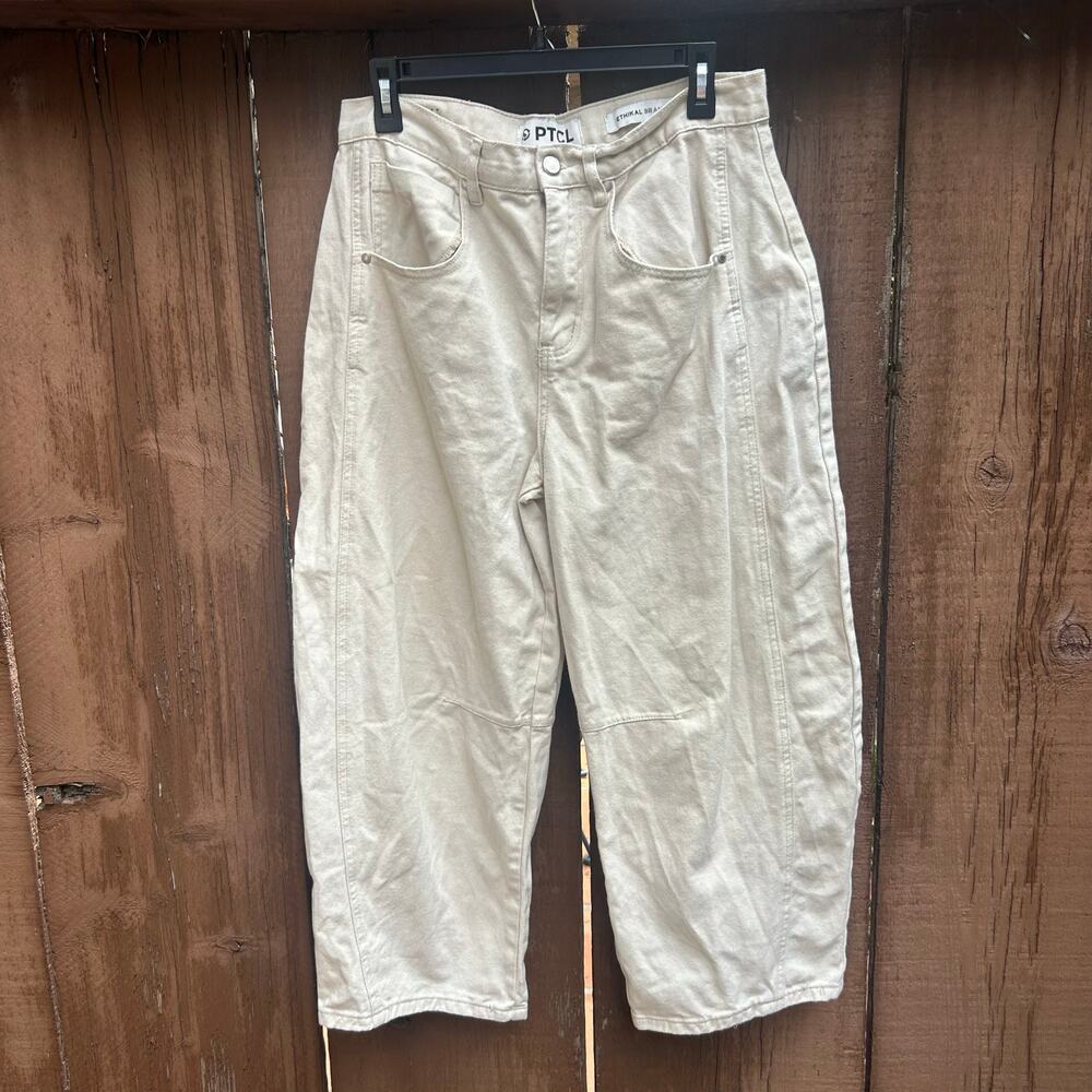 PTCL Cream Barrel Jeans Size Womens 29
